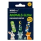 Animals Glow Glow-in-the-Dark Band-Aids for Kids, 10 pieces, Wundmed