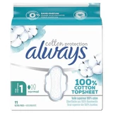 Discos de algodón «Normal Cotton Protection», tamaño 1, 11 unidades, Always