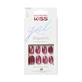 Faux ongles en gel « Free Magnetic Fantasy » (États-Unis), lot de 28 pièces, Kiss