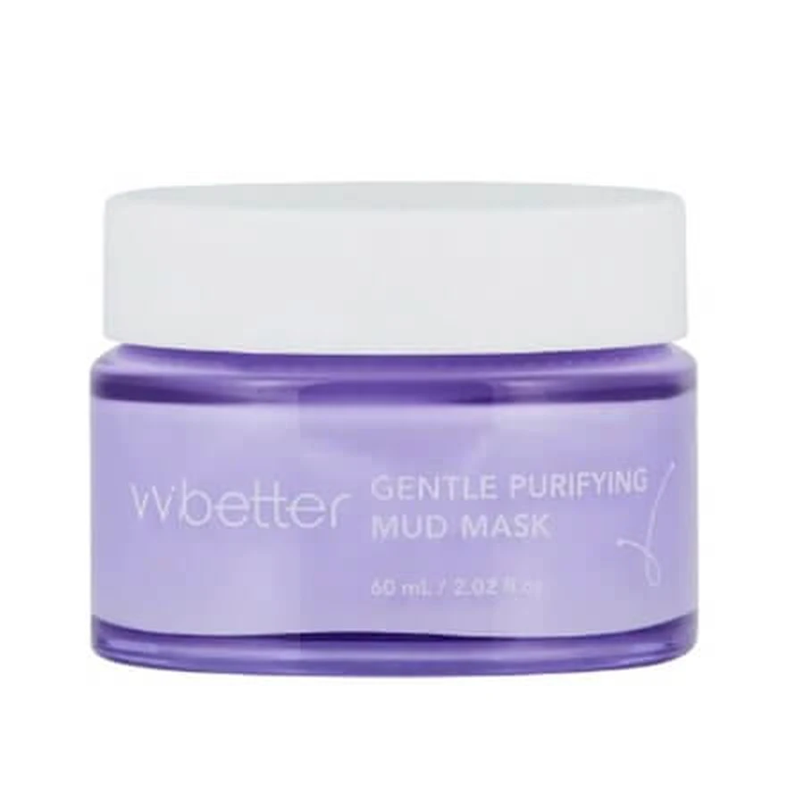Purple Line Purifying Clay and Bakuchiol Mask, 60 ml, Vvbetter