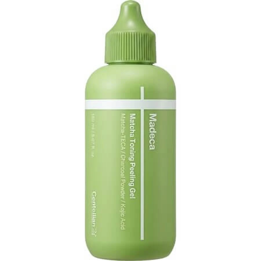 Gel de fata exfoliant cu Matcha-TECA si pudra de carbune Madeca, 150 ml, Centellian24