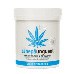 Cooling Ointment with 5% Hemp Oil, 250 ml, Health Culture