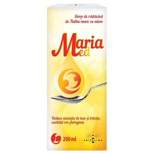 Heemstwortelsiroop met honing van Maria Med, 200 ml, Apipharma