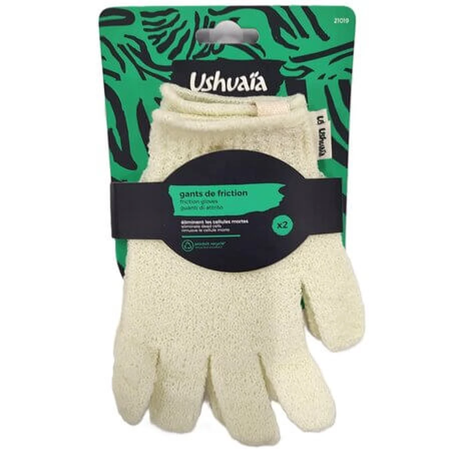 Exfoliating Glove Set, 2-Piece, Ushuaia