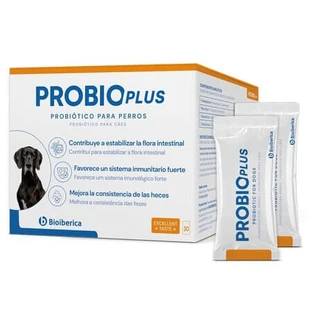 ProbioPlus – preparat zawierający probiotyki, prebiotyki i postbiotyki dla psów, 30 saszetek, Bioiberica
