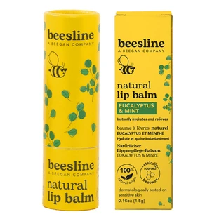 Naturalny balsam do ust o zapachu eukaliptusa i mięty, 4,5 g, Beesline