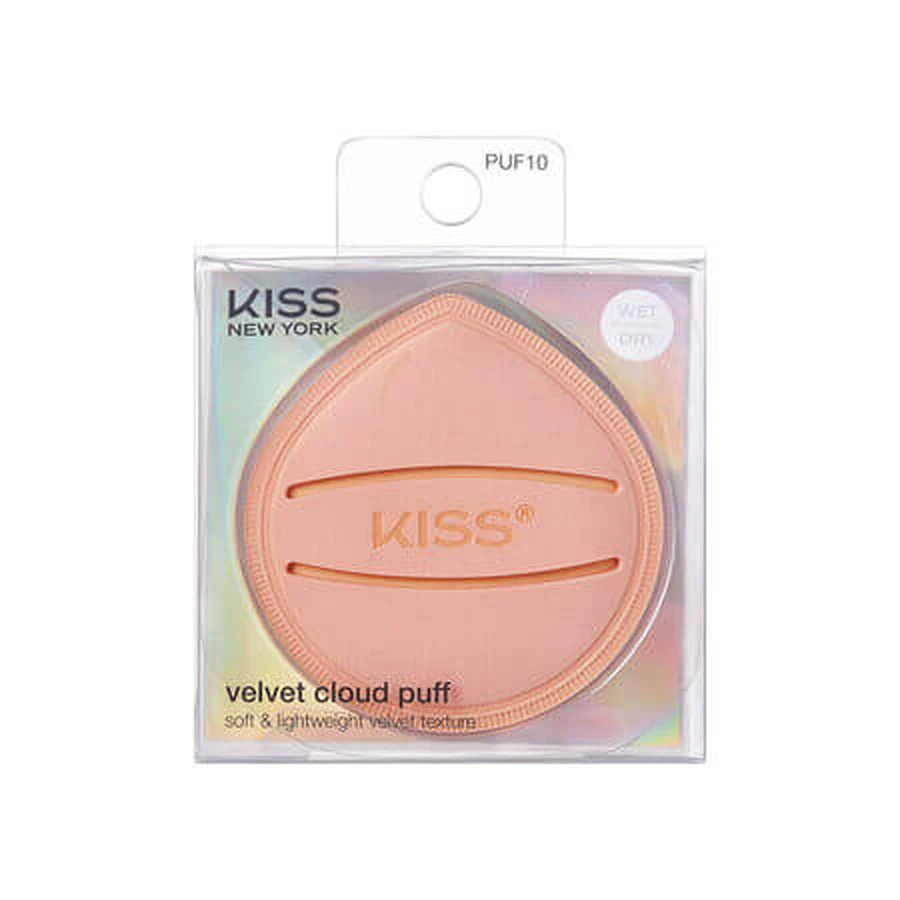 Spugnetta rotonda per il trucco, 1 pezzo, Kiss