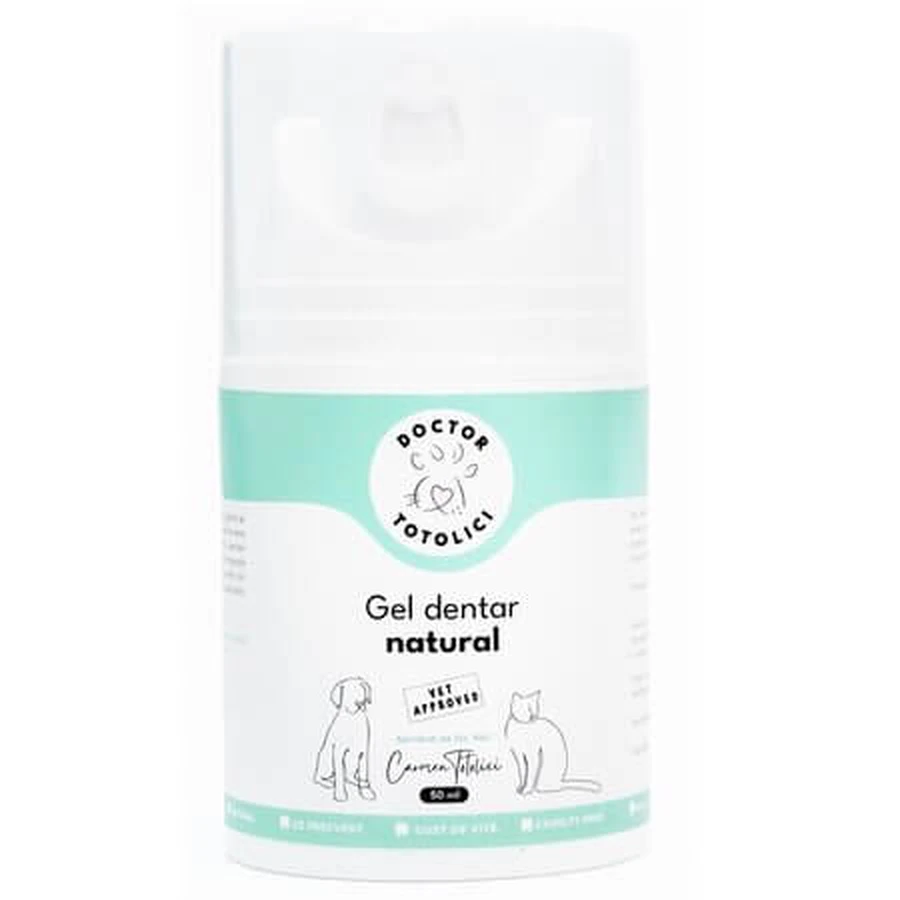 Tandpasta voor honden en katten, 50 ml, Doctor Totolici