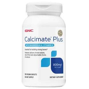 Calcium, Magnesium, and Vitamin D3 Calcimate Plus, 120 tablets, GNC