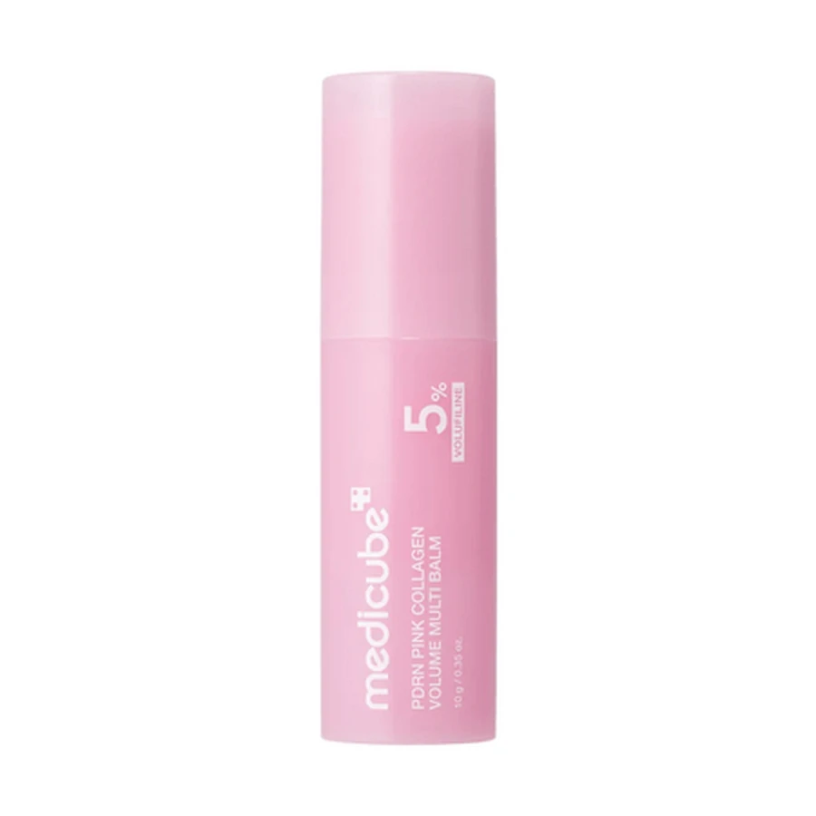 Baume à lèvres multifonctionnel PDRN au collagène rose pour plus de volume, 10 g, Medicube