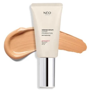 Fond de teint SPF 30, teinte 03 Natural Intense Serum Cover Foundation, 30 ml, Neo Make Up