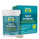 Prébiotique contenant 25 milliards de ferments vivants pour les sportifs : santé intestinale, 30 gélules, GNC