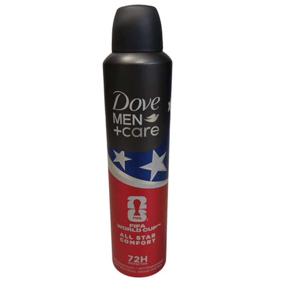 Men Care FIFA-Weltmeisterschaft All Star Comfort Antitranspirant-Spray für Männer, 250 ml, Dove