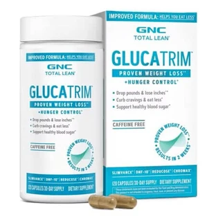 Glucatrim: pérdida de peso demostrada, 120 cápsulas, GNC