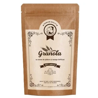 Granola with hazelnuts and freeze-dried mango, 350 g, Remedia