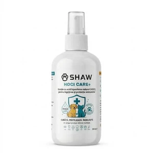 HOCI CARE+ Roztwór kwasu podchlorowego dla psów i kotów, 250 ml, Shaw