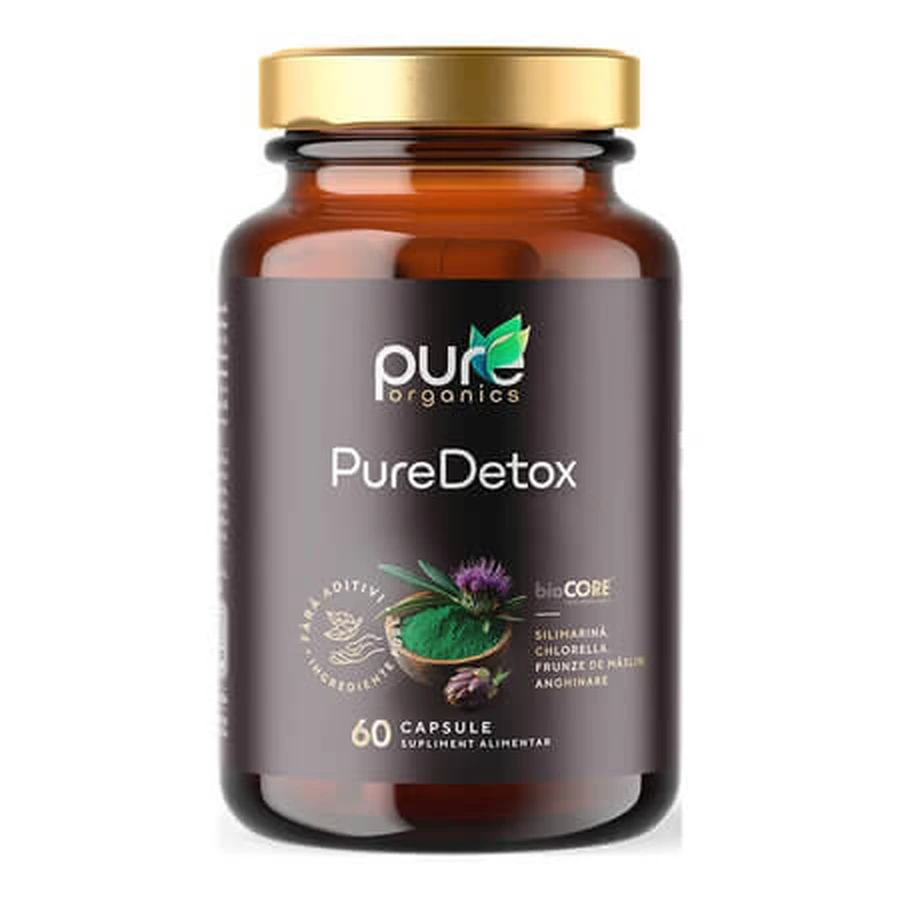 PureDetox, 60 Kapseln, Pure Organics