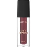 Olejek do ust, 040 Cherry Lush, Shine Supreme Lip Oil, 4 ml, Catrice