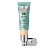 Crème teintée matifiante Fair CC Natural Matte avec SPF 40, 32 ml, It Cosmetics