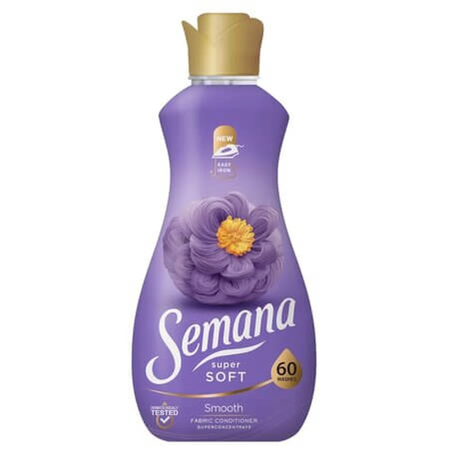Smooth Super Soft Fabric Softener, 1200 ml, Semana