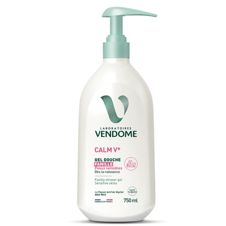 Calm V+ Shower Gel for the Whole Family, 750 ml, Laboratoires Vendome