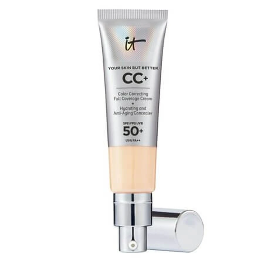 Light CC+ Getönte Korrekturcreme mit voller Deckkraft und LSF 50+, 32 ml, It Cosmetics