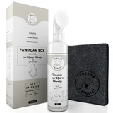 Kit de mousse nettoyante pour pattes sans rinçage + serviette en microfibre, 200 ml, Doctor Totolici