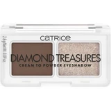 Ombre à paupières 010 Hazel Spark, Diamond Treasures, 2,8 g, Catrice