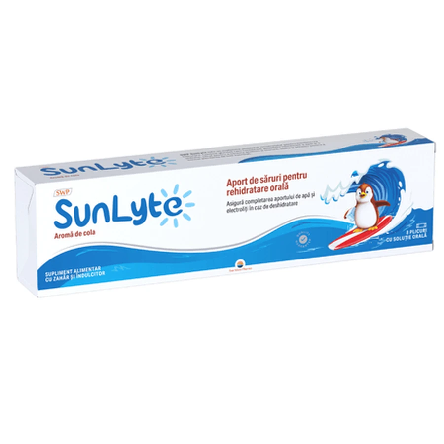 SunLyte Cola-Flavored Oral Solution, 8 packets