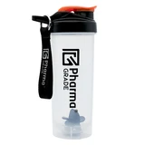 Clear plastic shaker, 700 ml, pharmaceutical grade