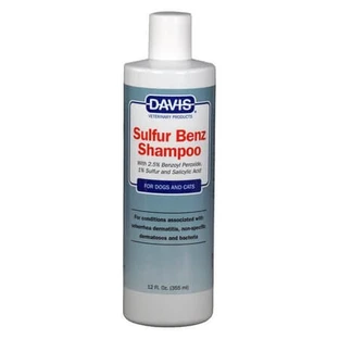 Sulfur Shampoo for Dogs and Cats, 355 ml, Davis