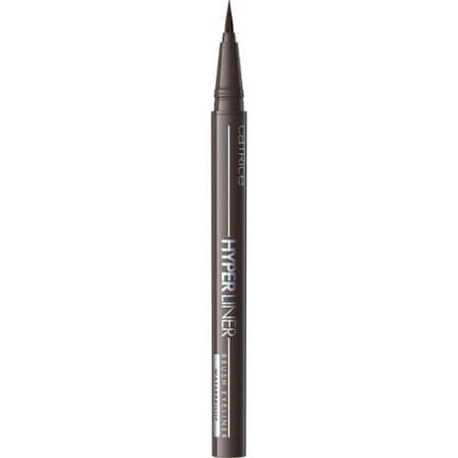 Wasserfester Eyeliner, 020 Dark Mocca, Hyper Liner Brush Eyeliner Waterproof, 0,52 ml, Catrice