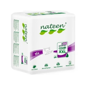 Combi Plus Line Adult Diapers, Size XXL, 10 Count, Nateen