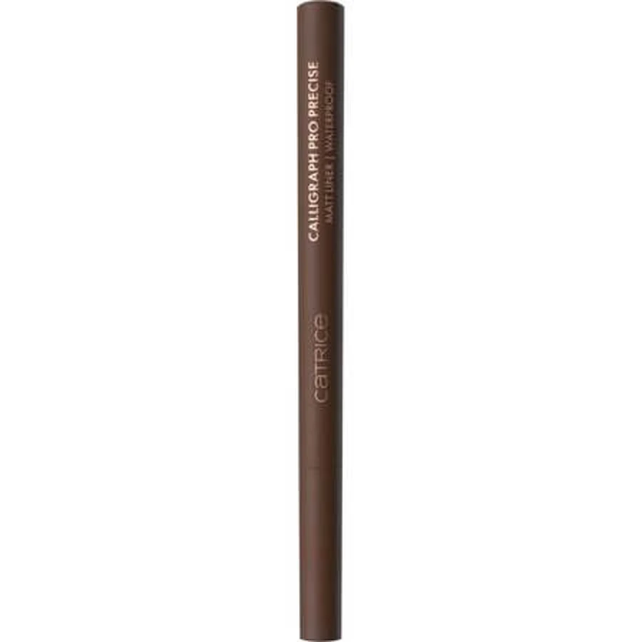 Eye-liner Carioca, 020 Brun espresso, Calligraph Pro Precise Matt Liner Waterproof, 1 ml, Catrice