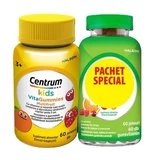 Centrum Vitagummies Multifrutas + Centrum Multi Gummies para adultos, paquete de 60 gominolas, 60 gominolas + 60 gominolas, Haleon