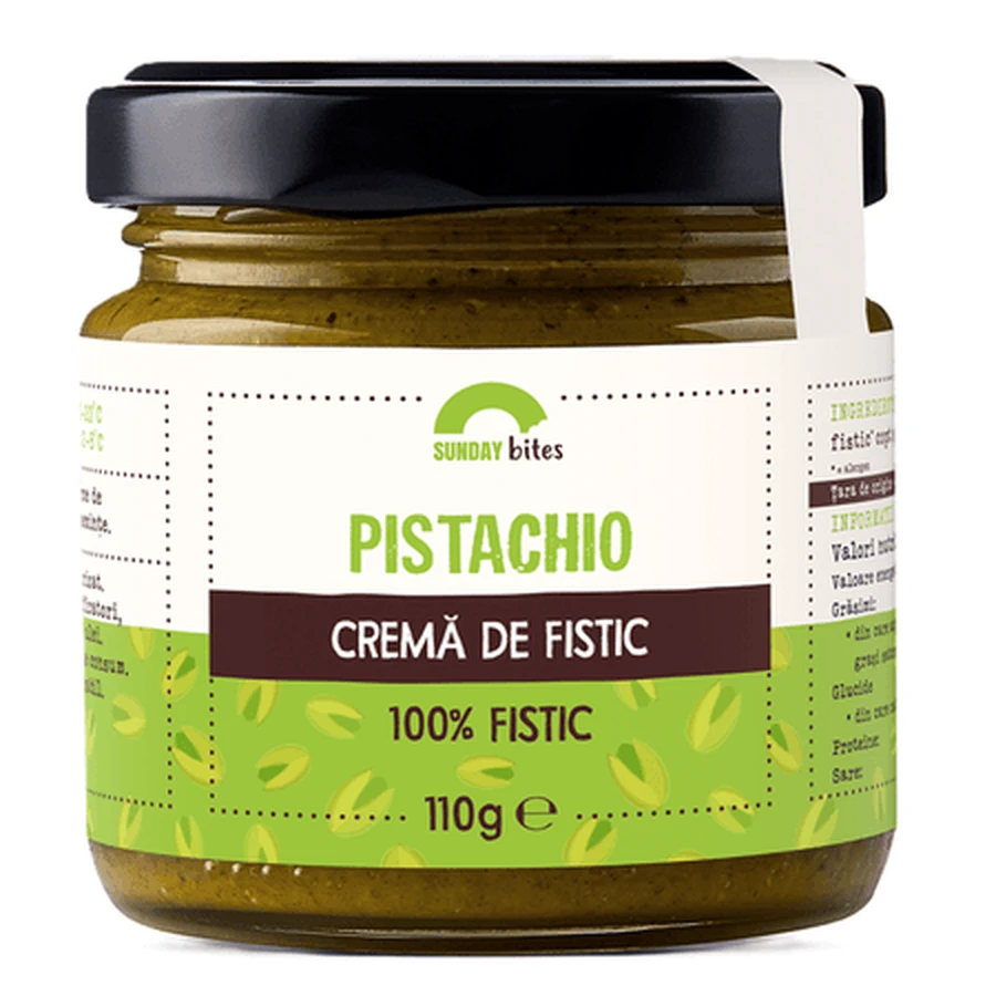 Pistachio Cream, 110 g, Sunday Bites