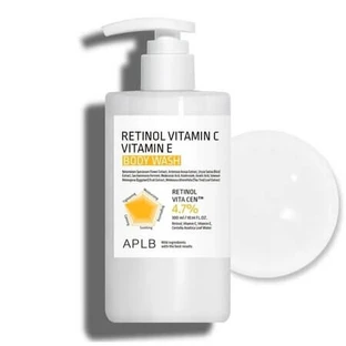 Shower Gel with Vitamin C, Vitamin E, and Retinol, 300 ml, Aplb