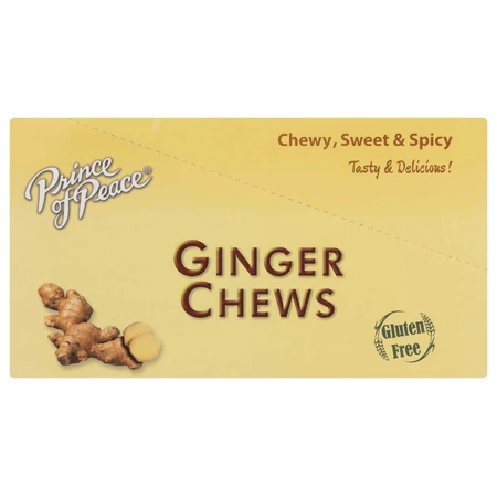 Ginger Chews, 28 bombones, Prince of Peace
