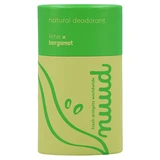 Natuurlijke deodorantstick met limoen en bergamot, zonder aluminium, 45 g, Nuud