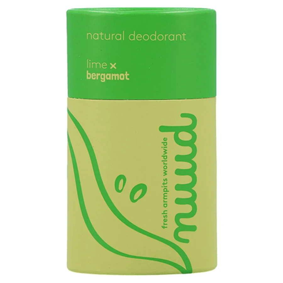 Déodorant naturel en stick à la citronnelle et à la bergamote, sans aluminium, 45 g, Nuud