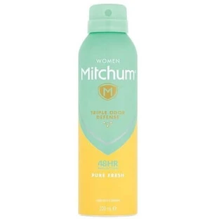 Dezodorant w sprayu „Triple Odor Defense Pure Fresh” z aloesem i witaminą A, 200 ml, Mitchum