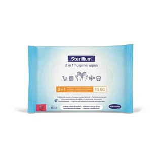 Sterilium 2-in-1 hygiënedoekjes, 15 stuks, Hartmann