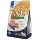 N&D Adult Mini Ancestral Grain Dry Dog Food with Lamb, Alac, Oats, and Blueberries, 2500 g, Farmina