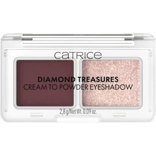 Ombre à paupières Diamond Treasures, 060 Burgundy Glitz, 2,8 g, Catrice