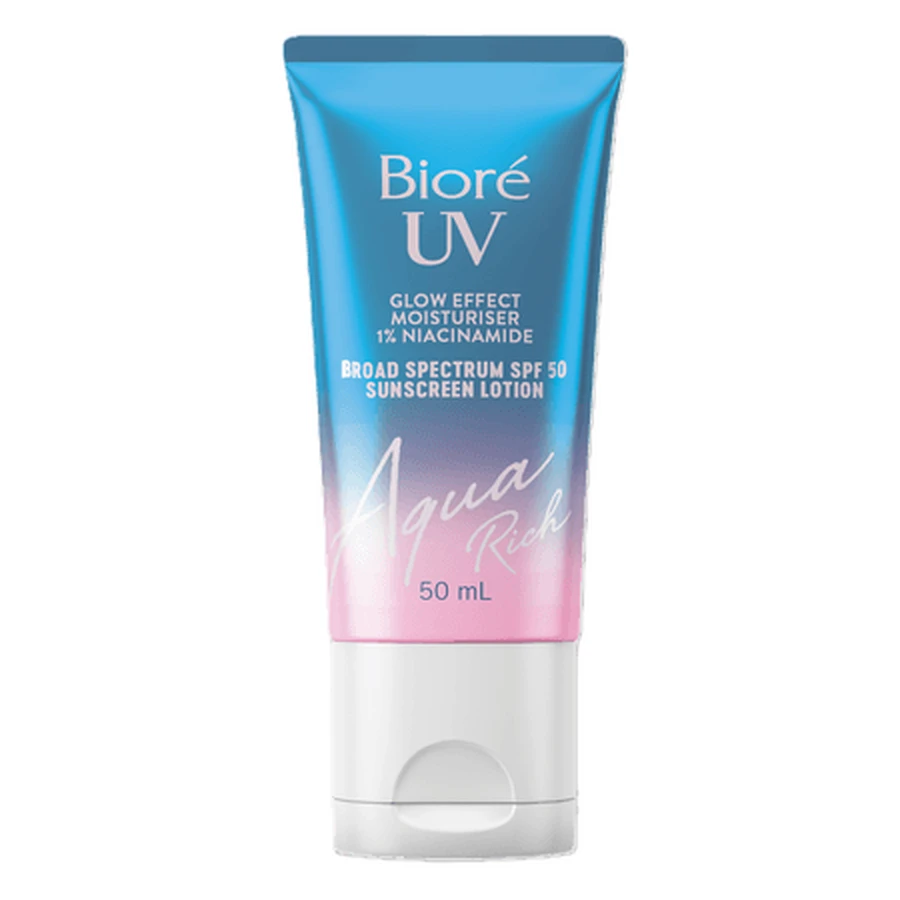 Krem przeciwsłoneczny do twarzy Aqua Rich SPF 50, 50 ml, Biore: ceny i cechy