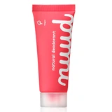 Natuurlijke crème-deodorant, zonder aluminium, Startpakket Rood, 15 ml, Nuud
