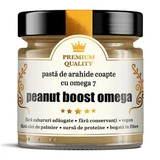 Roasted Peanut Butter with Omega-7 Peanut Boost Omega—Ramona's Secrets, 250 g, Remedia Laboratories