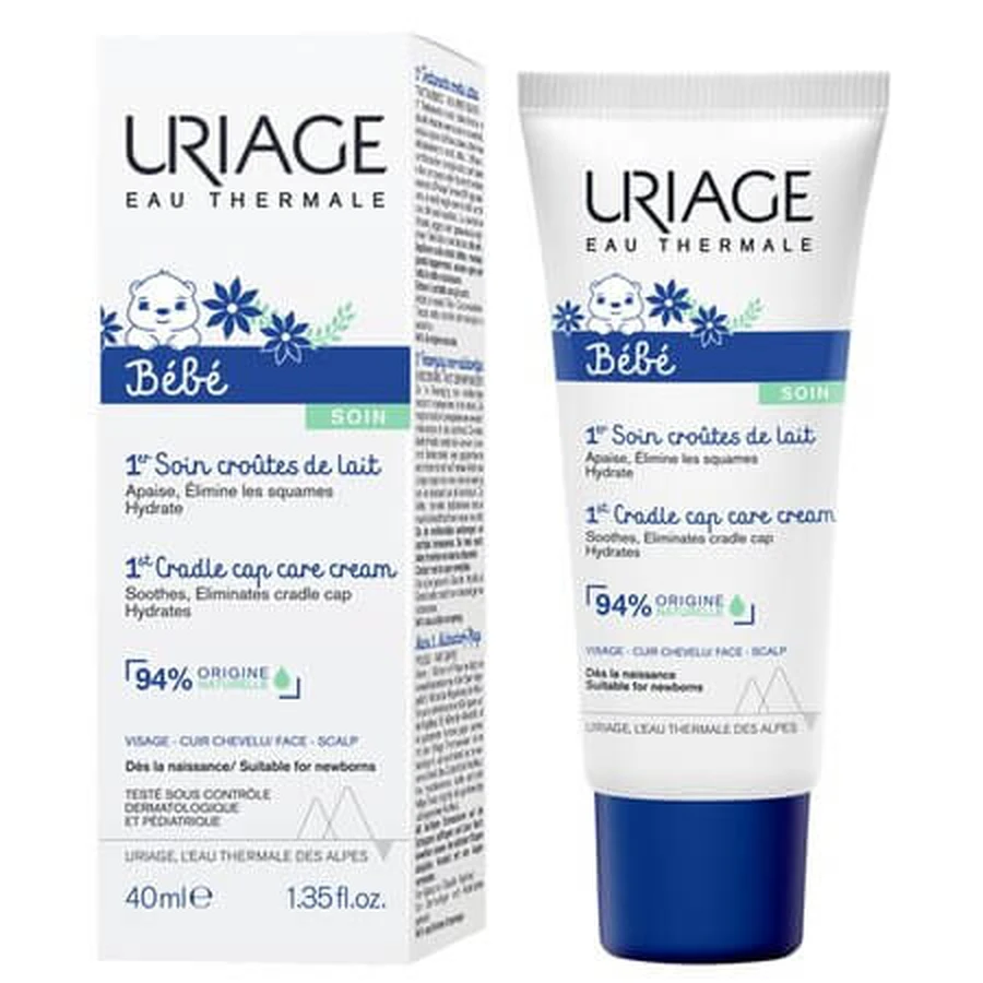 Babycrème tegen berg, 40 ml, Uriage