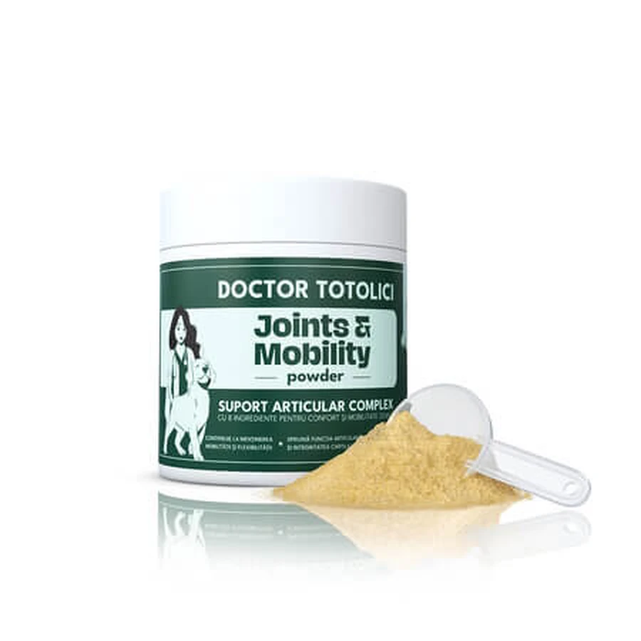 Supliment pentru articulatiile cainilor Joints&Mobility, 100 g, Doctor Totolici