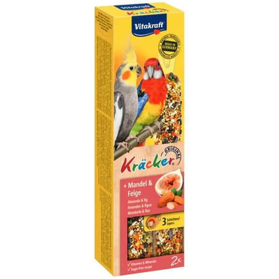 Kracker Almond and Seed Bars for Nymphs, 180 g, Vitakraft